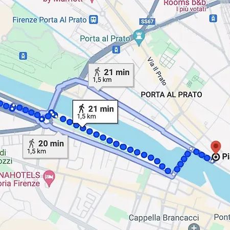 Apartament Indipendent With Terrace - Parking Florencja